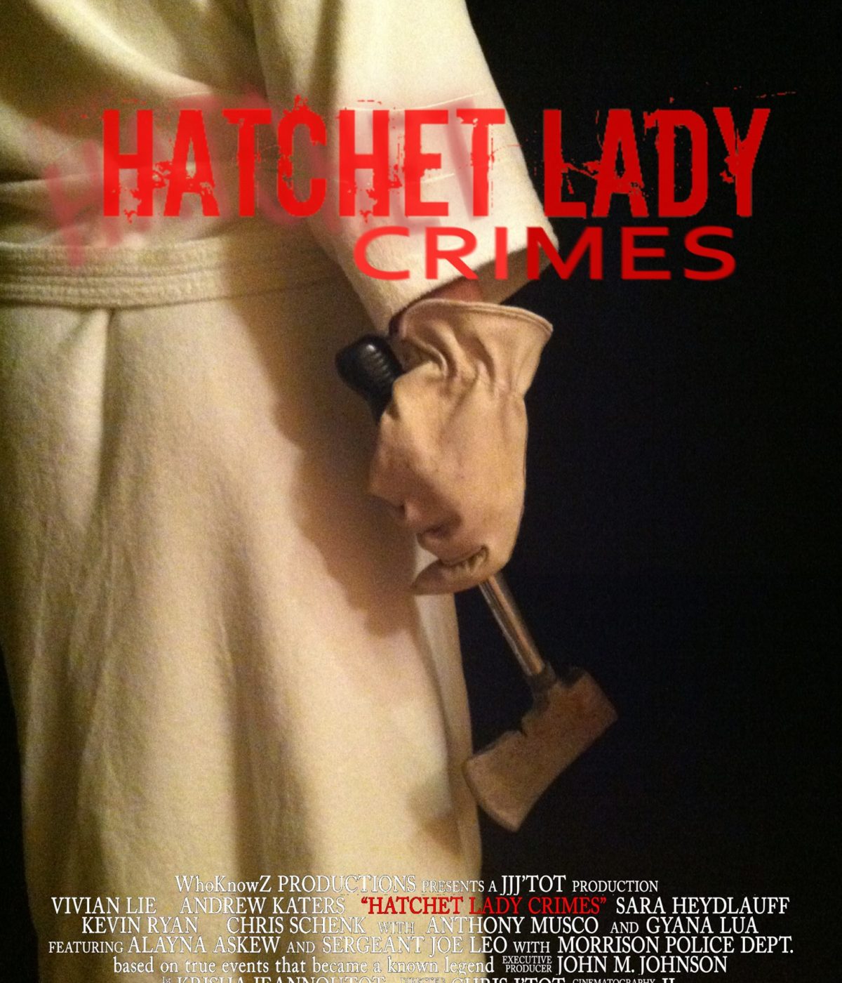 MOVIE POSTER - Hatchet Lady Crimes